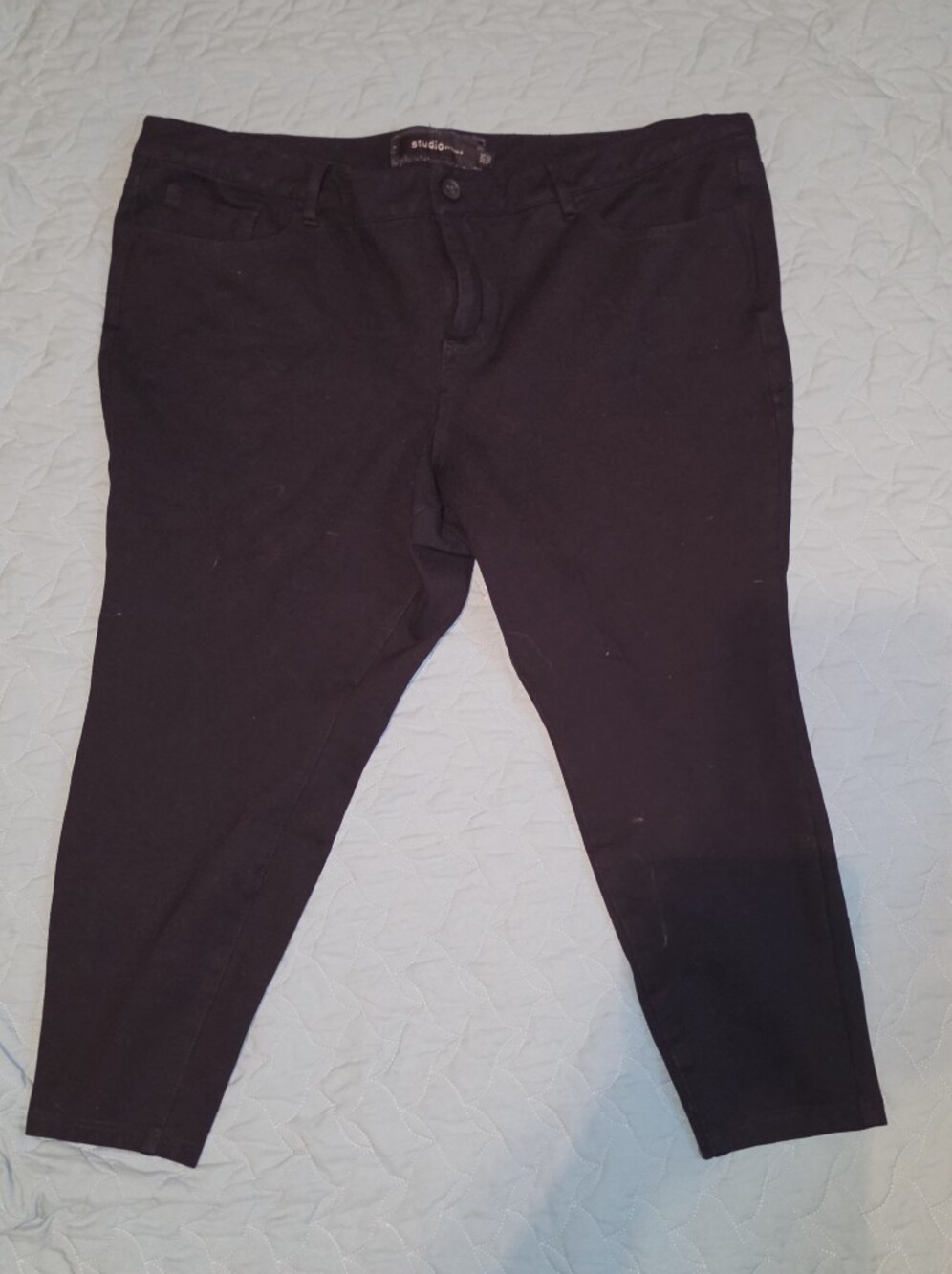 torrid Black Cropped Ankle Pants